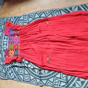 Handmade Mexican Maxi Dress